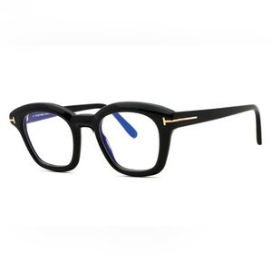Tom Ford eyeglasses FT5961-B 001 Shiny Black 49mm